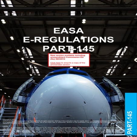 Easa e regulations part-145