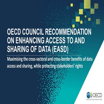 OECD Council Recommendation on Enhancing Access to and Sharing of Data