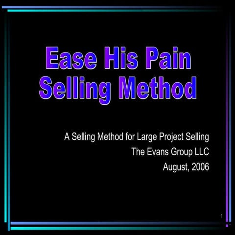 Ease His Pain-Seminar
