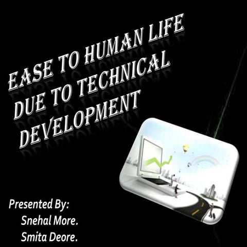 Importance of tecnology in life | PPTX