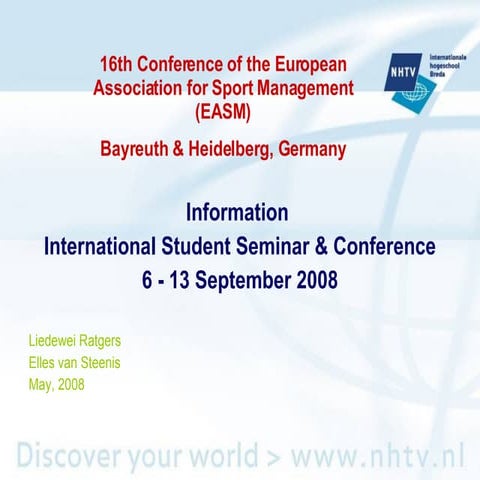 Studentseminar 2008 | PPT