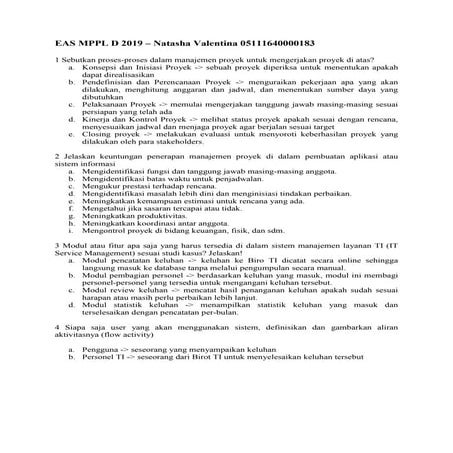 Eas mppl perencanaan proyek