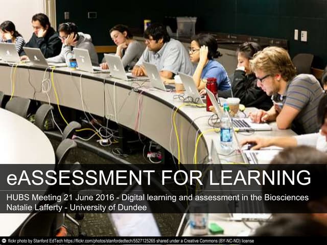 eAssessment for Learning
