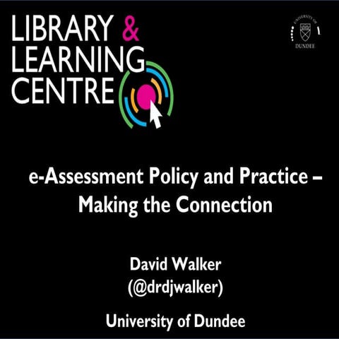 eAssessment Policy and Practice