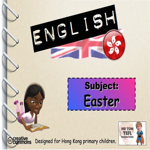 Easter vocabulary for primary school learners