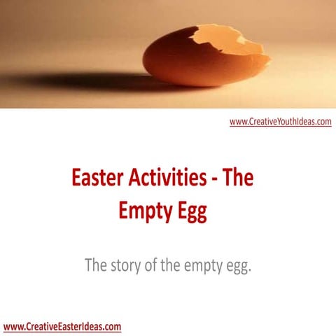Easter Activities - The Empty Egg | PPT