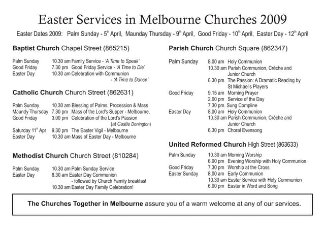 Eastercard2009