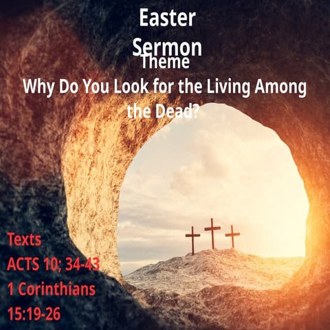 Easter Day  Spiritual  Sermon! 2025.pptx