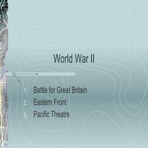 Eastern Front and the Pacific