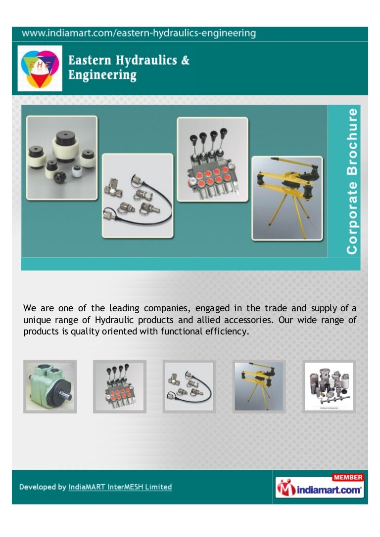 Eastern Hydraulics & Engineering, Kolkata, Hydraulic Products