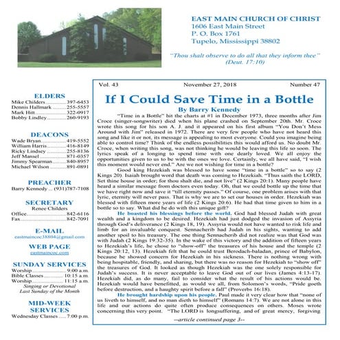 East main informer, 11 27-18