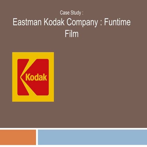 Eastman kodak company  funtime film