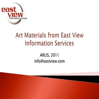 East View Information Services - Ve...