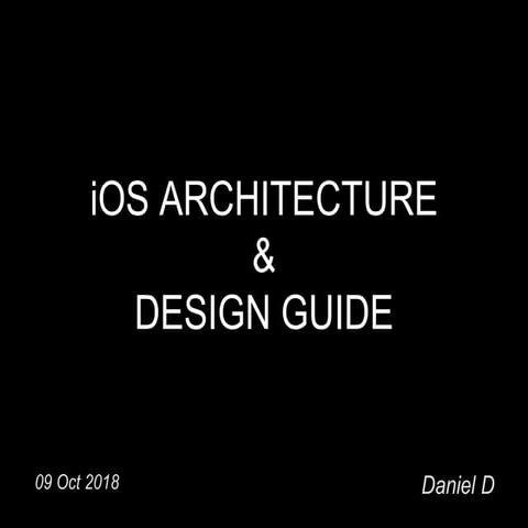 iOS Architecture | PPTX