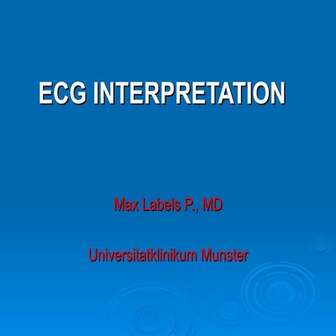 Lead errors: reversal of limb leads | PPT