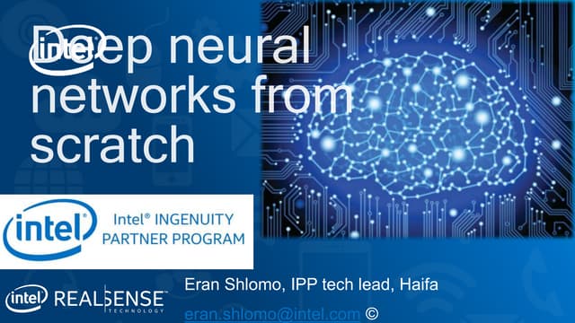Deep learning from scratch 