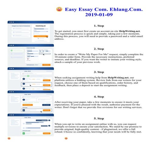 😀 Easy Essay Com. Ehlang.Com. 2019-01-09