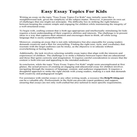 A Sample Term Paper - Examples Papers | PDF