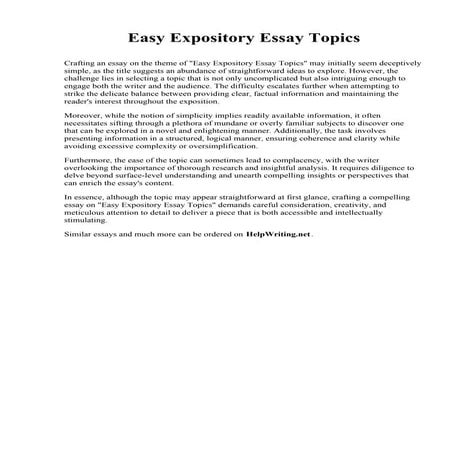 Easy Informative Essay Topics.pdf
