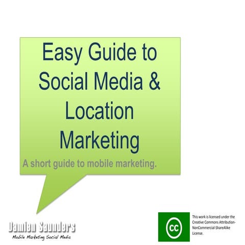 Easy guide to social media & location marketing