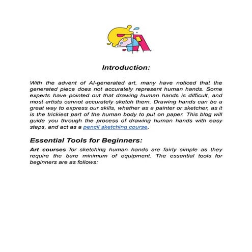 Easy Hand Drawing:  A Beginner’s Guide to Draw