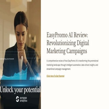 Easypromo AI Review: Revolutionizing Digital Promotions with Artificial Intel...