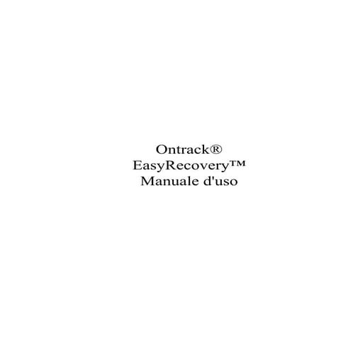 Easy recovery621 user guide it