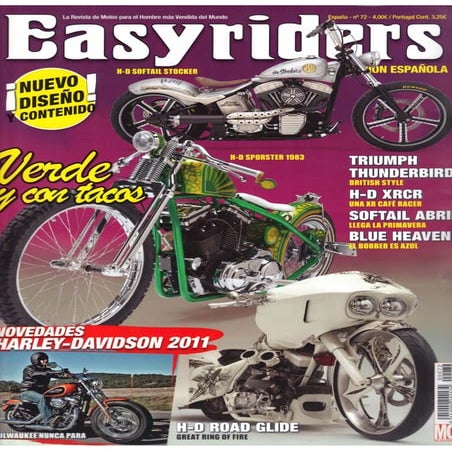 Easyriders 72 Jewel Racer XRCR | PDF