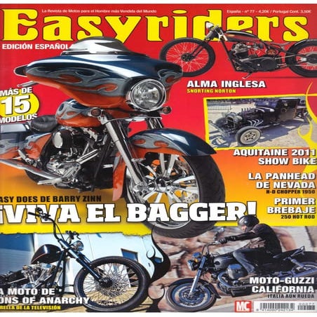 Easyriders 72 Jewel Racer XRCR | PDF