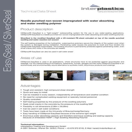 Cdr 001 colbonddrain cx1000-gb-a[1] | PDF