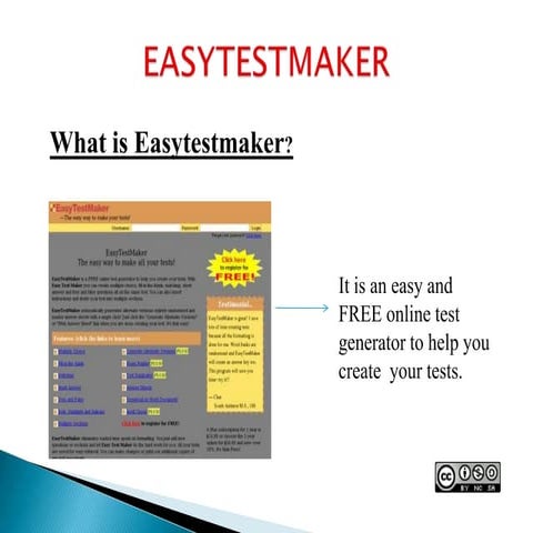 Easy testmaker