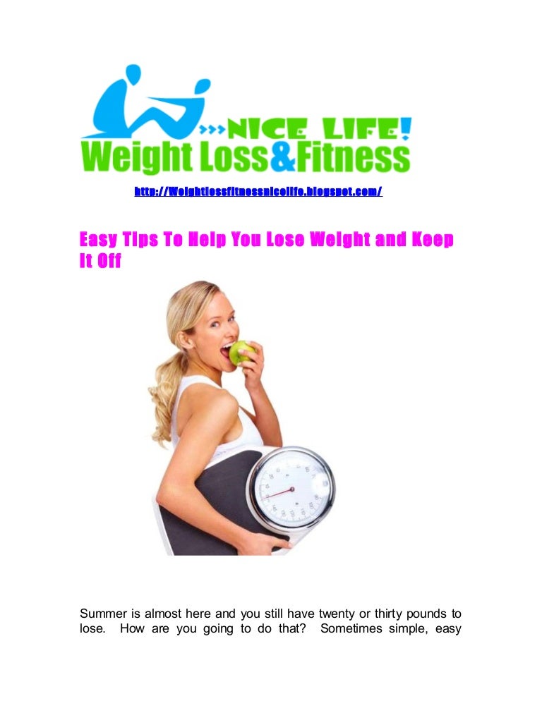 How To Really Lose Weight And Keep It Off – ECGZCE