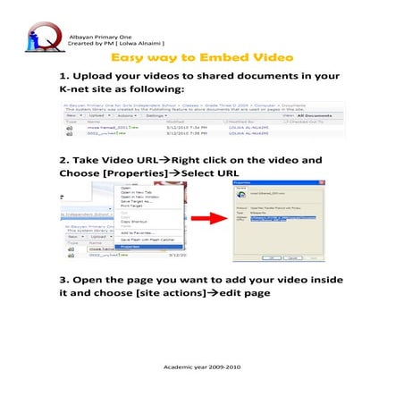 Easy way to embed video