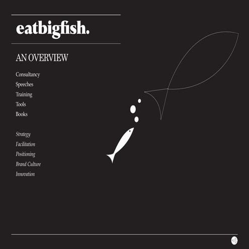 eatbigfish  - an overview of our offer 2013