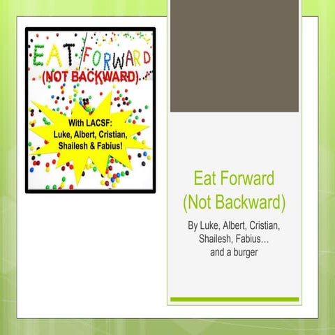 Eat Forward (Not Backward): Podcast Production Process