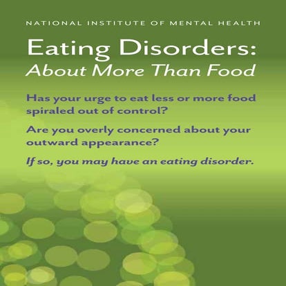Eating disorders