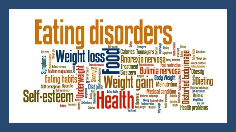 30 MILLION people suffer with eating disorders