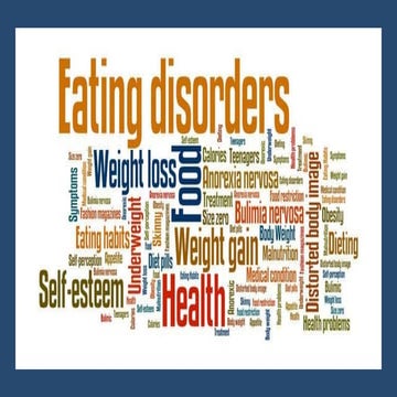 Eating disorders / Anorexia Nervosa / Psychiatry
