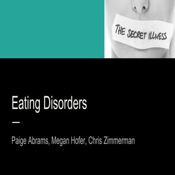 Eating Disorders