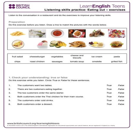 Eating out -_exercises_4