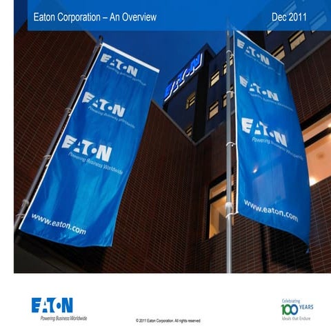 Eaton corporateoverview