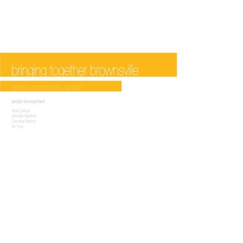 Bringing Together Brownsville. 