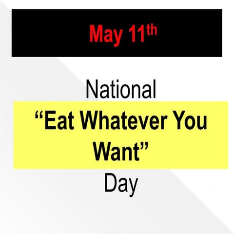 Eat What You Want