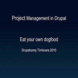 Eat your own dogfood