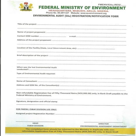 Eia procedural-guideline | PDF