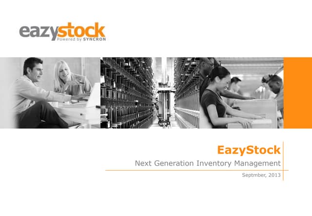 Wer oder was ist EazyStock - Bestandsoptimierung (englisch)