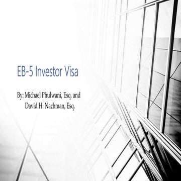 EB-5 Investor Visa
