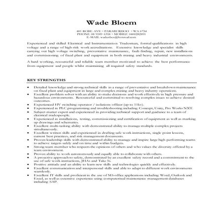 wade cv updated may15