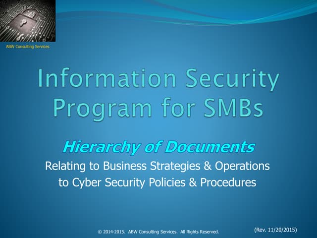 SMBs - Hierarchy of Business-Securi...