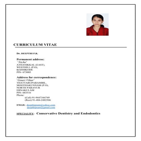 Dr. Deepthi | PDF